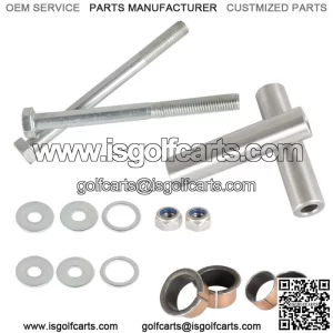 For EZGO TXT/PDS Golf Cart Bushing Spindle King Pin Tube,Claw Copper Sleeve Kit