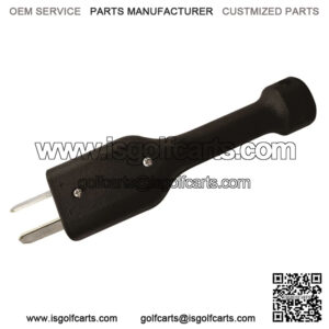 Yamaha / Club Car Works on 36V Electric Golf Carts Crow Foot 2 Prong Charger Plug