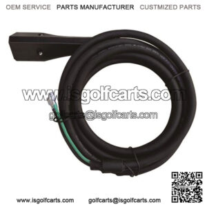 EZGO TXT & RXV 48V Charger Plug with 8 inch DC Cable Cord OEM# 602529, 611218, 604321, 8009