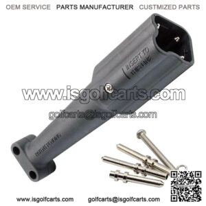 Yamaha Drive G29, YDRE 48V 3-Pin Battery Charger Plug OEM# JW9-82174-00