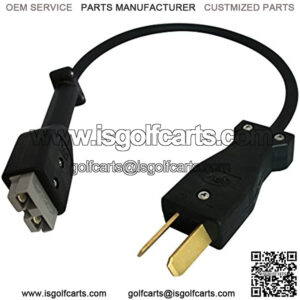 Revenge Golf Cart Parts & Accessories SB-50 to Crowsfoot Golf Cart Charger Adapter 36V / 48 V - Anderson SB50 Plug