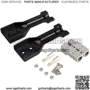 Golf Cart Charger Plug SB50 Connector Kit for EZGO Marathon, Medalist, XI-Series 36V Models, OEM 18972-G1 18972G1 Total Charger Handle with Contact Pins