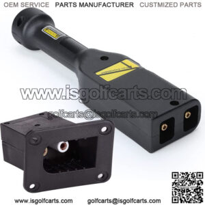 Golf Cart 36V PowerWise Charger Receptacle & Handle Plug for EZGO TXT 1996-up