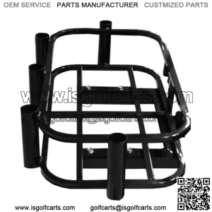 Hitch Mount Cargo Carrier for Genesis 250/300 Rear Seats (Cooler/ Rod Holder Rack)