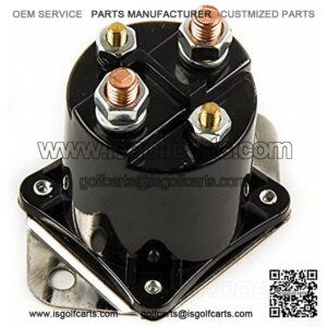 12V Gas Golf Cart Solenoid for Club Car 1984 - Newer DS Precedent Replaces Part Number 1013609