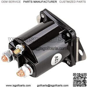 Golf Cart 12V Solenoid for Club Car DS & Precedent Gas 1984-up, OEM: 1013609, 1117
