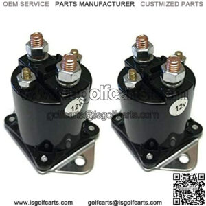Vital All-Terrain (2) 12V Solenoid Switch 1013609 for 1984-Up Club Car DS, Precedent Gas Golf Cart