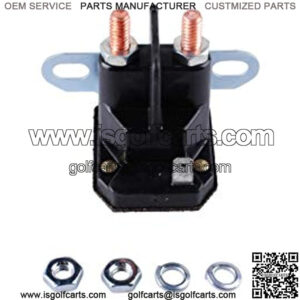 812-1211-211 Solenoid Starter for Trombetta ATV Golf Cart Lawn Garden 812-1201-211 93265-19 93265-1WR 12V 3 Termina 725-1426, 925-1426, 725-0771 925-0771l Compatible with MTD Ward Yard Man