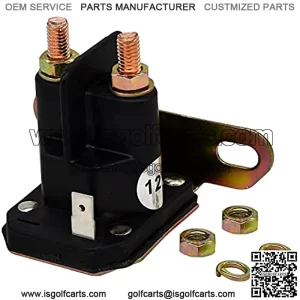 539101714 3 Terminal Solenoid Relay Switch 12V 93265WR 932651WR 812-1211-211 9326519 AM103290 Compatible withCompatible with Ward Compatible with Yardman Compatible with Trombetta