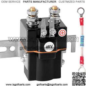 Club Car 48V Solenoid and Resistor Assembly for 1995-up & 2004-up Precedent Golf Cart - OEM# 101908701