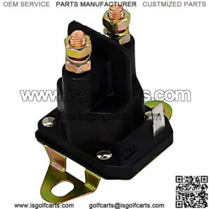Disenparts 812-1221-211 12V Trombetta Starter Solenoid 3 Terminal 812-1201-211 854-1221-210 93265-9 93265WR 435-700 539101714 Fits for ATV, Utility Vehicle, Snowmobile, Golf Cart, Lawn and Garden