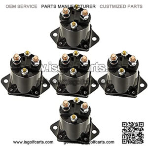 5Pcs/Set 36V Solenoi4 Terminals 8016 for Club Car Golf Carts 1976-1998