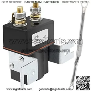 Club Car 48V, 4 Terminal Solenoid Coil for 95-Up DS and 04-08 Precedent Golf Carts-101908701 102774701,5722