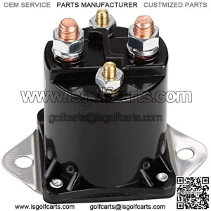 36 Volt Solenoid Relay Fit for Club Car DS 1976-1998 Electric # 8016, Electric Golf Cart Solenoid 4 Terminal