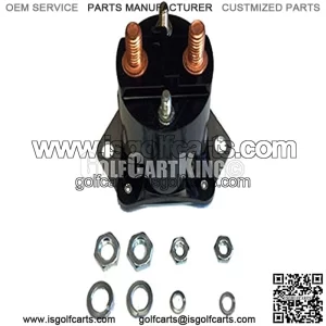 Club Car 12 Volt 4 Terminal Solenoid (84-Up) Ds/04-Up Precedent Gas Golf Carts