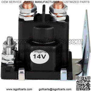EZGO TXT Golf Cart 14V 200A 4 Terminal Solenoid Valve 27153G01, 612813