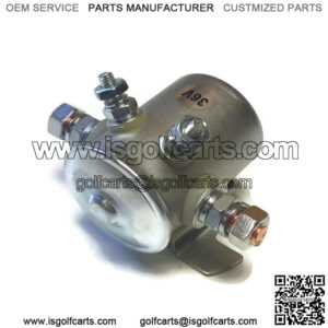 4 Terminal Solenoid for EZGO TXT PDS DCS Marathon Medalist Golf Cart 36 Volt 36V