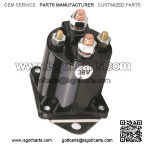 Club Car DS (1976-1998) 36V 4 Terminal Solenoid OEM# 8016, 1113