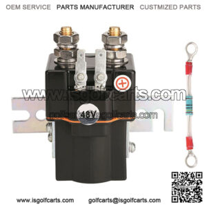 Club Car DS & Precedent 2000-UP 48V Solenoid with Resistor OEM# 101908701, 102774701