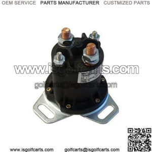 Club Car 12-Volt 4-Terminal Copper Solenoid (For Gas 1984+, Different Footprint)
