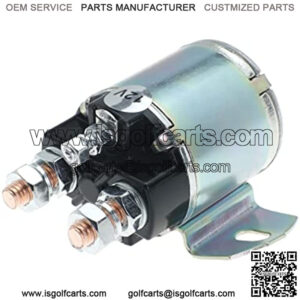 12V Starter Solenoid for Yamaha G2 G8 G9 G11 G14 G16 G20 Gas Golf Cart 1985-2002 4 Terminal Solenoid Replaces JF2-H1950-00 JR3-H1950-00 J38-81950-01