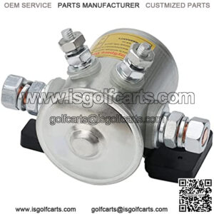 Upgraded 36 Volt EZGO Electric Golf Car Relay 124 Series ezgo Solenoid 36 Volt Compatible with Yamaha Electrical G2, Marathon TXT Replaces 27855G01, 27855G02, 11761G1, 31680G1