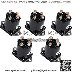 Golf Cart 36V 4 Terminals Solenoids Compatible with 1976-1998 Club Car DS Golf Cart.Replace# 8016 ??5Pcs ??