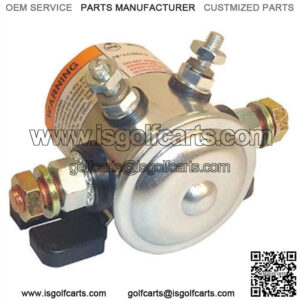 Solenoid 12v Four Terminal EZGO Marathon Gas Golf Cart - Fits 1979-1994