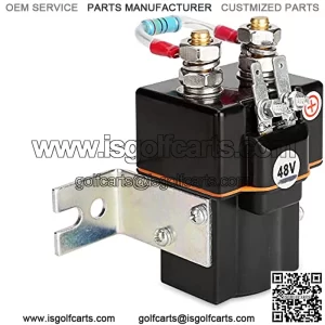 101908701 Golf Car 48 Volt Albright Solenoid Fits Club Car DS & Precedent 2000 & Up, Electric Carts Years 2000 & Up, Replaces 1019087-01.101908701