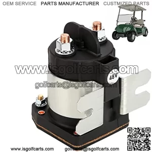 Golf Cart 48V Heavy Duty Solenoid/Rely Assy for Yamaha G22 G29 Drive Electric 2007 up Models, OEM JU6-H1950-00-00,JU6H19500000