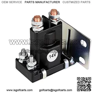 Golf Cart 14V 200A 4 Terminal Solenoid for EZGO TXT Gas Golf Cart 1994-Up OEM 27153-G01, 27153G01, 612813