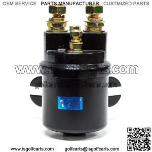 Golf Cart 12 Volt 4 Terminal HD #586 Series Solenoid Fits Club Car & Yamaha