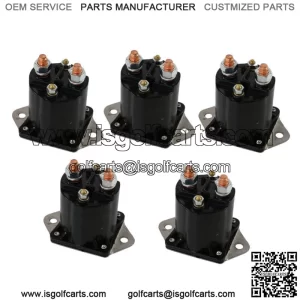 5pcs 36Volt Solenoid For 1976-1998 Club Car DS Golf Cart Part 4 Terminal ClubCar
