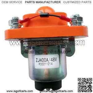 For Golf Cart Car Heavy Duty 48 Volt 400A Main Contactor Solenoid MZJ-400A New