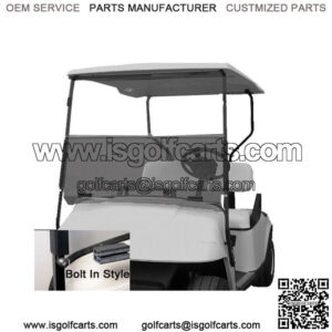 Tinted Folding Windshield for EZGO TXT- T48 Model Golf Carts 2014+