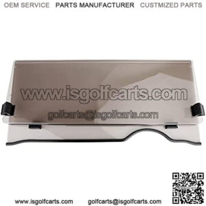 Foldable Tinted Windshield for EZGO RXV (2008-2015) Golf Cart