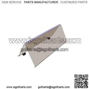 Tinted Foldable Windshield for 2004-UP Club Car CC Precedent Models Gas or Electric Golf Cart