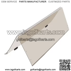 Smoke Tinted Windshield Fold Down For EZGO TXT Medalist Golf Cart 1994-2014