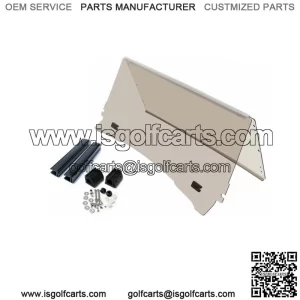 For EZGO TXT (94.5-14) Tinted Fold Down Golf Cart Windshield -