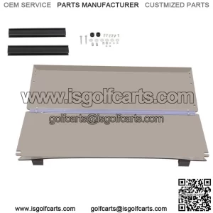 For Club Car Precedent (2004-2021) Golf Cart Fold Down Windshield Tinted