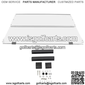 For EZGO TXT TXT Medalist 1994-2014 Golf Cart Clear Folding Acrylic Windshield