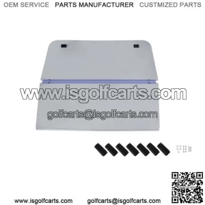 Fold Down Acrylic Clear Golf Cart Windshield Fits Club Car DS 2000.5 and Up