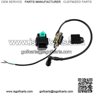 Ignition Coil CDI Box Regulator Rectifier For 50cc 70cc 90cc 110cc 125cc Chinese ATV Quad Peach Eagle Kazuma JCL Taotao