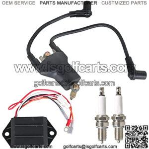Ignition Coil CDI Ignitor AC Replacement for Golf Cart 4 Cycle Gas Models 1991-2002 72562-G01 26652-G01