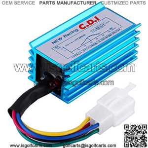 Racing AC 5 Pin CDI Box for GY6 50cc 70cc 90cc 110cc 125cc 140cc 150cc 160cc 139QMB 152QMI 157QMJ Chinese ATV Quad Go Kart Pit Dirt Bike Motorcycle - Blue