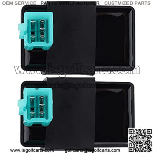 5 Pin AC CDI Box Replacement for 50cc 70cc 90cc 110cc 125cc 140cc 150cc 160cc Chinese ATV Quad Go Kart Pit Dirt Bike Motorcycle - 2 Pcs