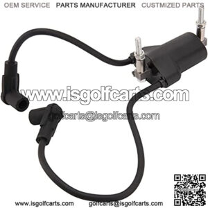 26652-G01 Ignition Coil - Fits for 1991-2003 EZGO 26652G01 Golf Cart Marathon Medalist TXT Dual Ignition Coil 4 Cycle 4 Stroke Ignitor Replace 26652-G01 EPIGC103