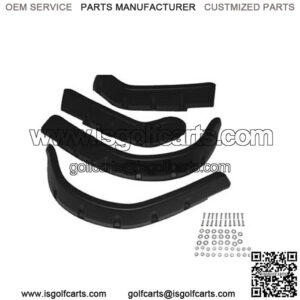 EZGO TXT Valor 2014-Up Golf Cart Fender Flares Set (4)