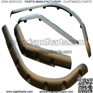 EZGO TXT 1994-2013 Golf Cart Fender Flares - Set of 4pcs (Front and Rear)