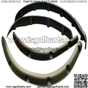 Club Car Precedent Golf Cart Fender Flares - Set of 4pcs (Front and Rear)